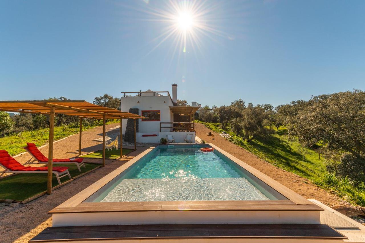 Sierra Melides Villa,Alentejo, Br2 With Private Pool, Br3 With Private Pool - Near Beach São Francisco da Serra Dış mekan fotoğraf