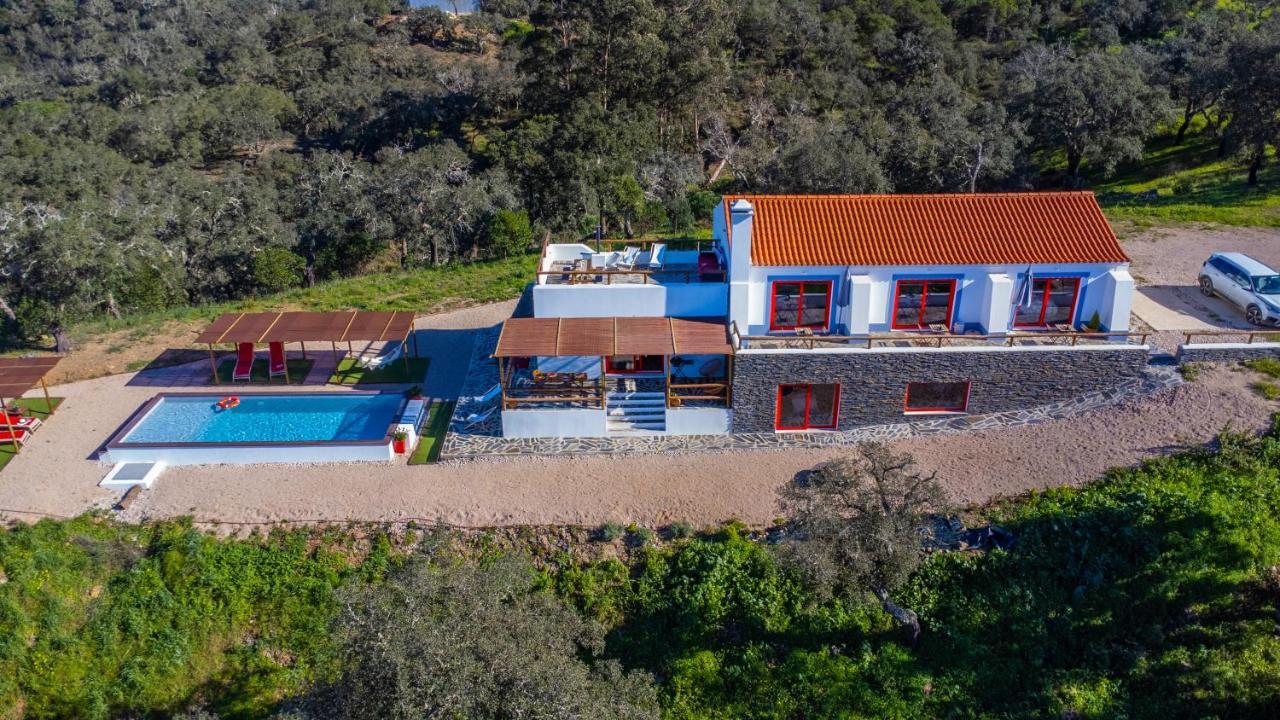Sierra Melides Villa,Alentejo, Br2 With Private Pool, Br3 With Private Pool - Near Beach São Francisco da Serra Dış mekan fotoğraf