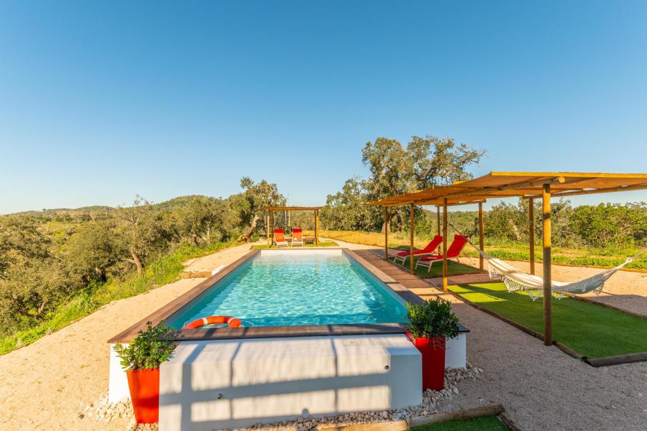 Sierra Melides Villa,Alentejo, Br2 With Private Pool, Br3 With Private Pool - Near Beach São Francisco da Serra Dış mekan fotoğraf